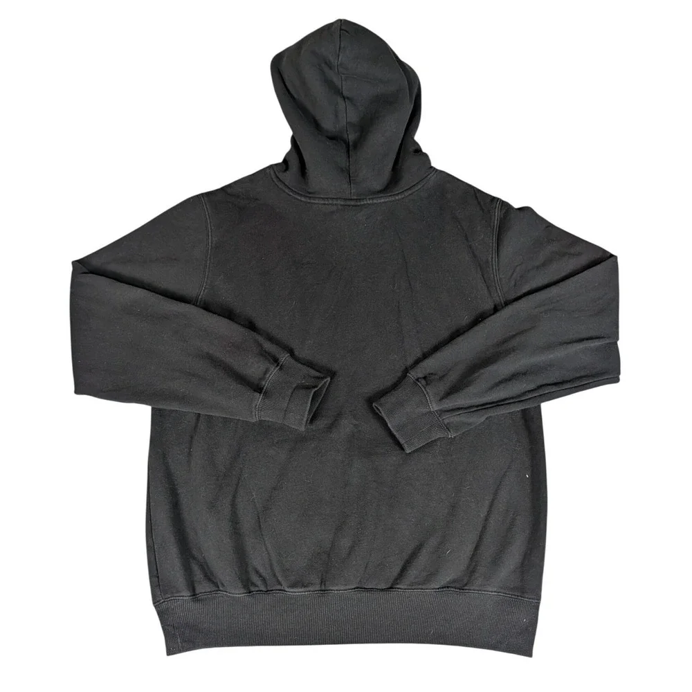 The North Face Mens Black Yosemite Bear Landscape Graphic Hoodie Pullover